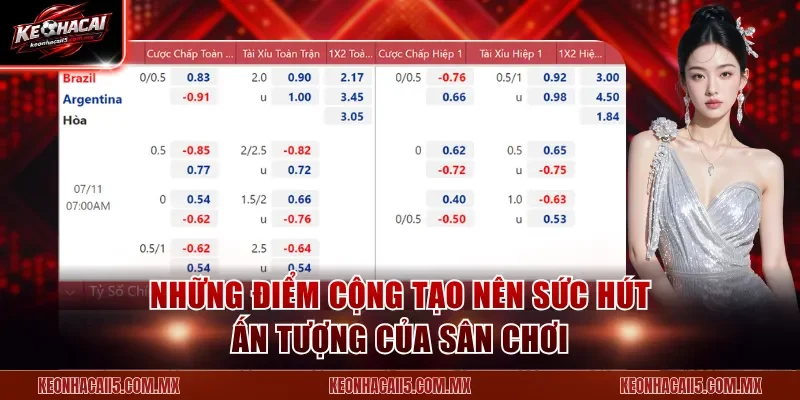 Những điểm cộng tạo nên sức hút ấn tượng của sân chơi