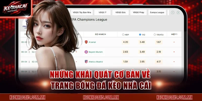 Những khái quát cơ bản về trang bóng đá Kèo nhà cái